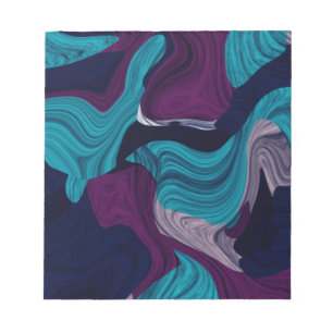 Abstract Marble Texture Notepad