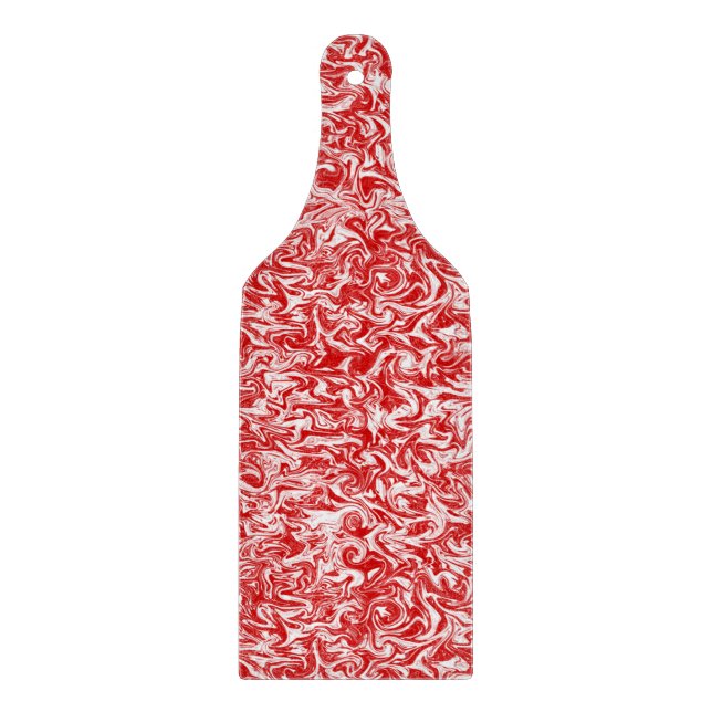 Abstract Marbleised Swirl Cutting Board (Front)