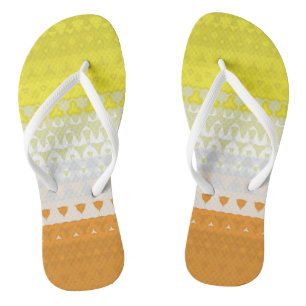 Abstract Maverique  Pride Flag    Jandals