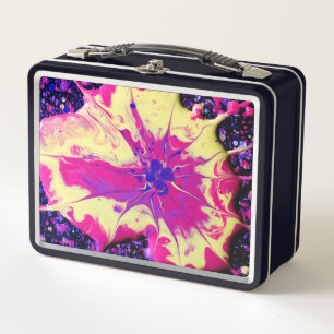 Abstract Metal Lunch Box