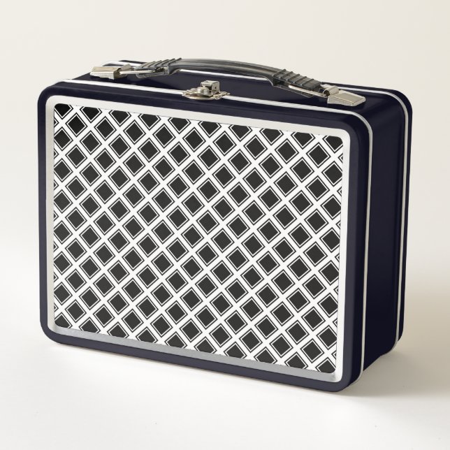 Abstract Metal Lunch Box (Front)