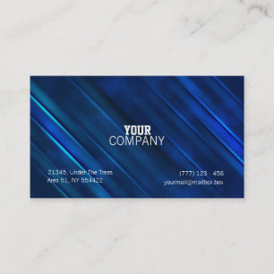 Abstract metalic business card