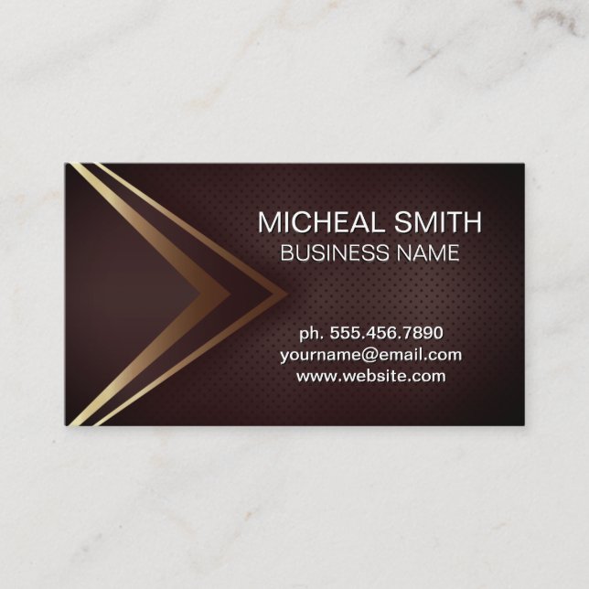 Abstract Metallic Texture Red Mesh Background Business Card (Front)