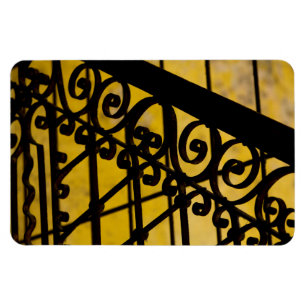 Abstract Metalwork Magnet