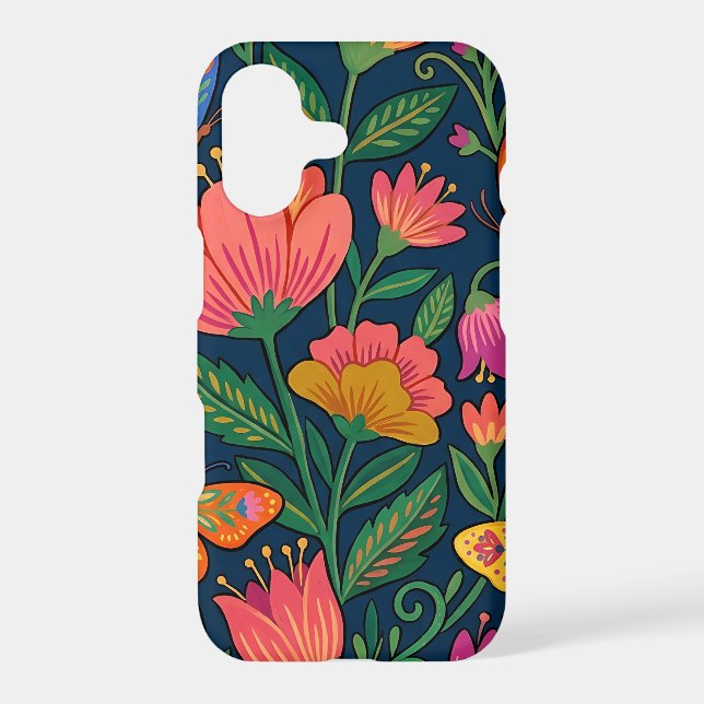 Abstract Mexican Butterflies iPhone Cases (Back)