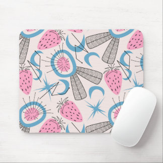 Abstract Mid Century Modern Mouse Pad