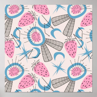 Abstract Mid Century Modern Poster