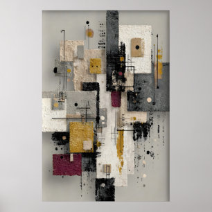 Abstract Minimalist Brushstroke Print, Printable Poster