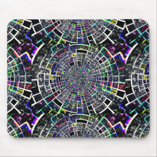 Abstract mirror glass pattern mouse pad