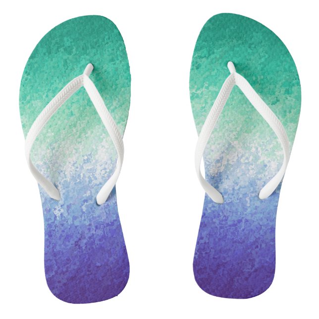 Abstract  MLM Men Loving Men Pride Flag  Jandals (Footbed)