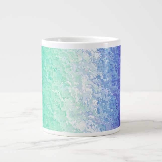 Abstract  MLM Men Loving Men Pride Flag     Large Coffee Mug (Front)