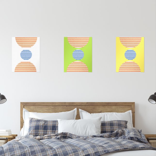 abstract modern art (Bedroom)