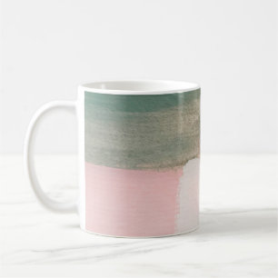 Abstract modern art background. Painting grey and  Coffee Mug