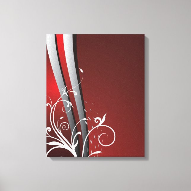 Abstract Modern Art Canvas Print (Front)