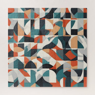 Abstract modern art jigsaw puzzle