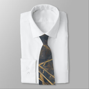 Abstract modern art pattern tie