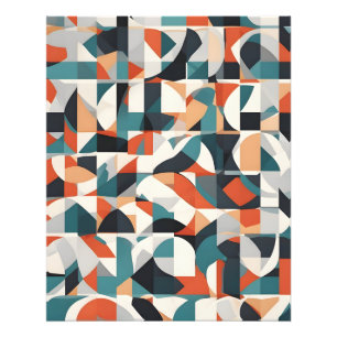 Abstract modern art photo print