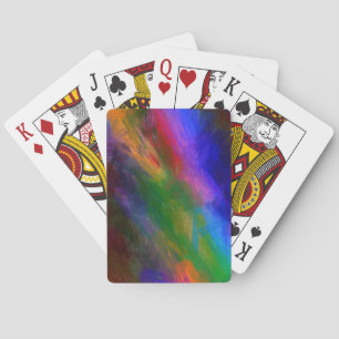 Abstract Modern Art Playing Cards