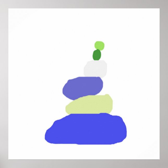 abstract modern art poster (Front)
