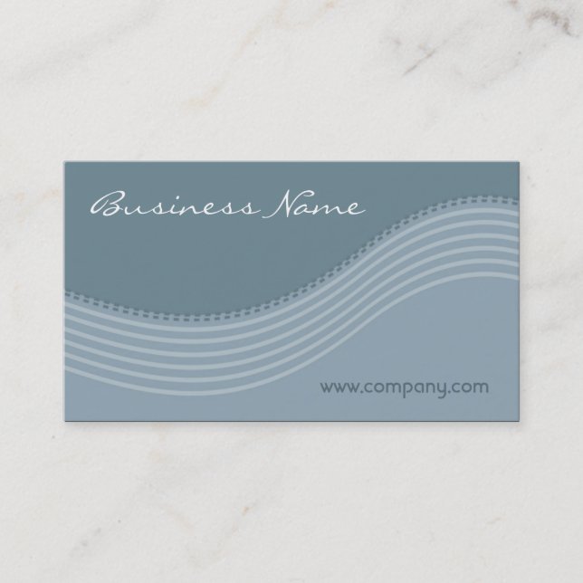 Abstract Modern Business Card (Front)