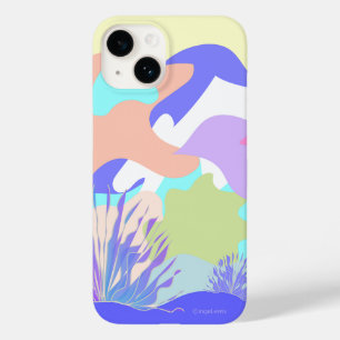 Abstract Modern Colorful Shapes Cool Graphic  Case-Mate iPhone 14 Case