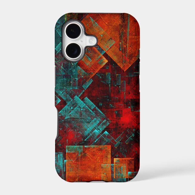Abstract Modern Colourful Cool Artistic Pattern (Back)