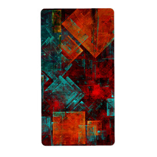 Abstract Modern Colourful Cool Artistic Pattern