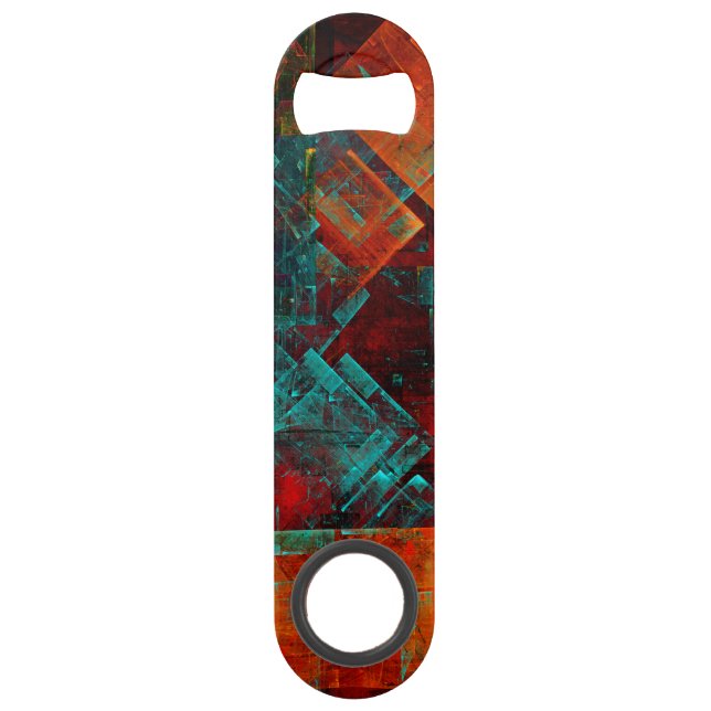 Abstract Modern Colourful Cool Artistic Pattern (Front)