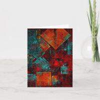 Abstract Modern Colourful Cool Artistic Pattern