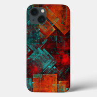Abstract Modern Colourful Cool Artistic Pattern