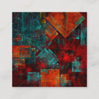 Abstract Modern Colourful Cool Artistic Pattern