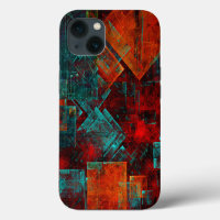 Abstract Modern Colourful Cool Artistic Pattern