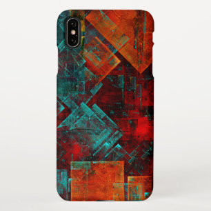 Abstract Modern Colourful Cool Artistic Pattern iPhone XS Max Case