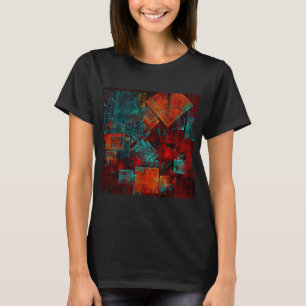 Abstract Modern Colourful Cool Artistic Pattern T-Shirt