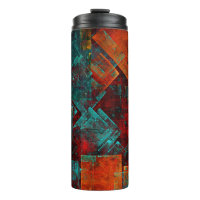 Abstract Modern Colourful Cool Artistic Pattern