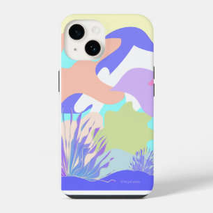 Abstract Modern Colourful Shapes Cool Graphic  iPhone 14 Case