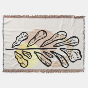 Abstract Modern design Throw Blanket