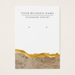 Abstract Modern Earring Display Cards