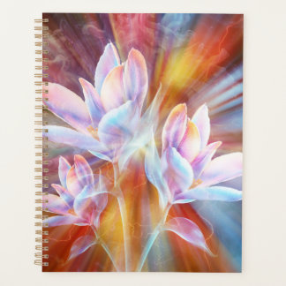 Abstract Modern Flowers artwork Planner
