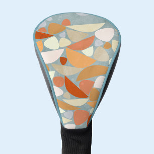Abstract Modern Geometric Art Golf Head Cover