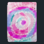 Abstract Modern Girly Pink White Tie Dye Paint iPad Pro Cover<br><div class="desc">This abstract and modern art piece is perfect for the trendy hipster. It features an artsy, modern, and girly hand-painted pink, blue, purple, and white tie-dye pattern. It's bohemian, cool, and unique! ***IMPORTANT DESIGN NOTE: For any custom design request such as matching product requests, colour changes, placement changes, or any...</div>