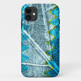Abstract Modern Leaf Pastel #3 iPhone 11 Case