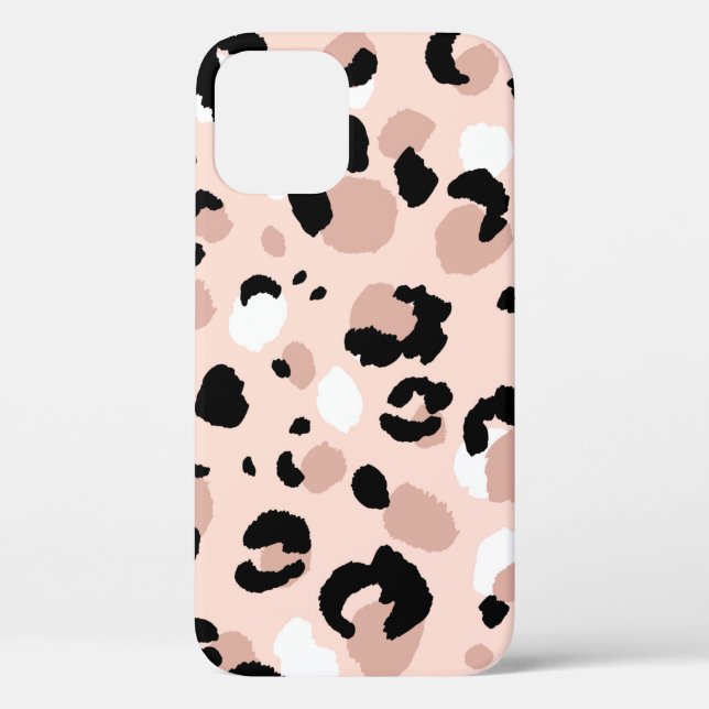 Abstract modern leopard seamless pattern. Animals  Case-Mate iPhone Case (Back)