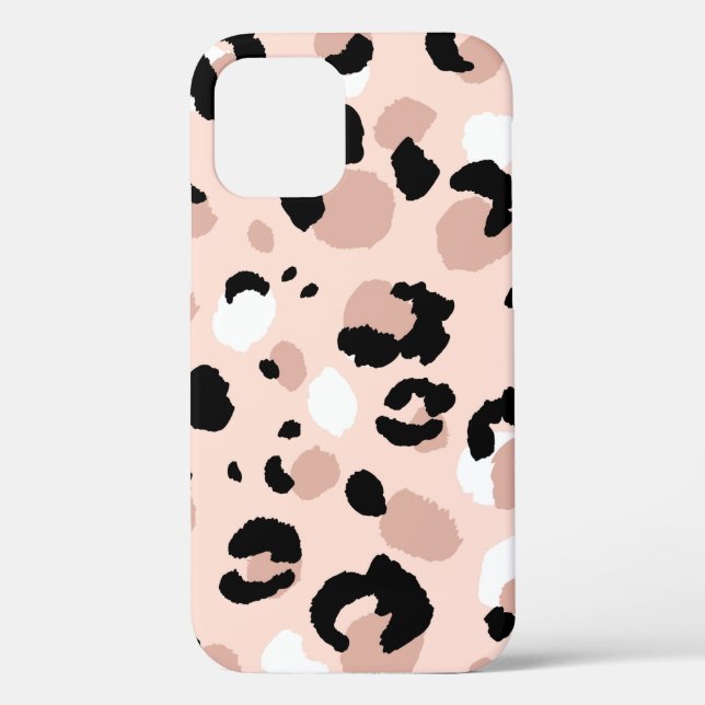 Abstract modern leopard seamless pattern. Animals  Case-Mate iPhone Case (Back)