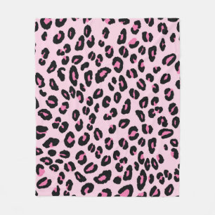 Abstract modern leopard seamless pattern. Animals Fleece Blanket