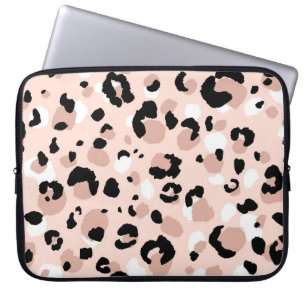 Abstract modern leopard seamless pattern. Animals Laptop Sleeve