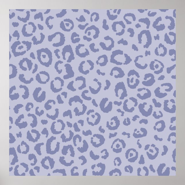 Abstract modern leopard seamless pattern. Animals  Poster (Front)