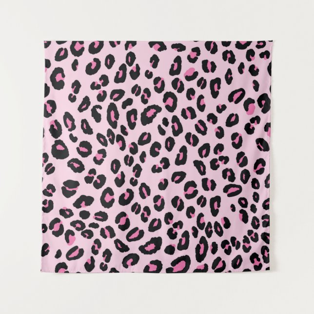 Abstract modern leopard seamless pattern. Animals  Tapestry (Front)