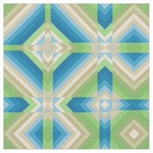 Abstract modern ornamental print ornate design lig fabric