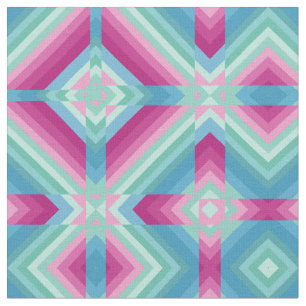 Abstract modern ornamental print ornate design lig fabric